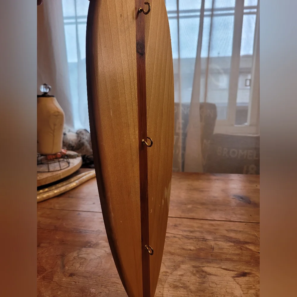 Hardwood Mini Surfboard Hook
